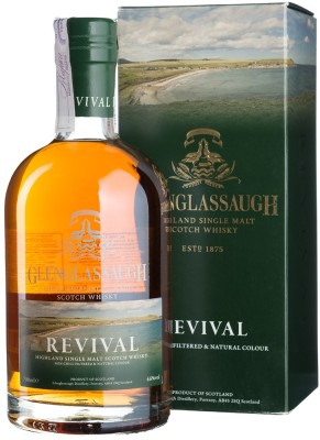 Віскі Glenglassaugh Revival 0.7 л 46% в подарунковій коробці