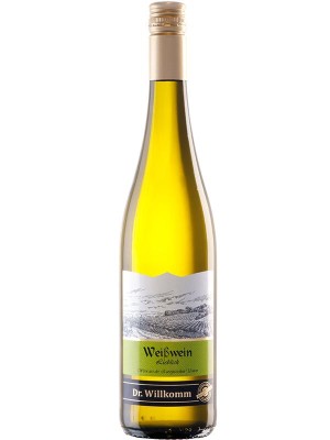 Вино Вайсвайн, Лібріх / Weisswein, Lieblich, Dr. Willkomm, біле напівсолодке 0.75л