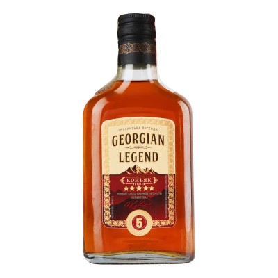 Коньяк Georgian Legend 5 зірок, 0,25 л