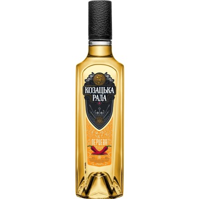 Настойка Козацька рада Перцова, 40%, 0,5 л