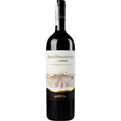 Вино Tenuta Argentiera Villa Donoratico Bolgheri, червоне, сухе, 14,5%, 0,75 л