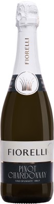 Ігристе вино Fiorelli Pinot-Chardonnay Brut VS бiле сухе 0.75 л 11%