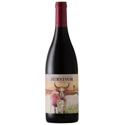 Вино Overhex Wines Survivior Pinotage, червоне, сухе, 14,5%, 0,75 л