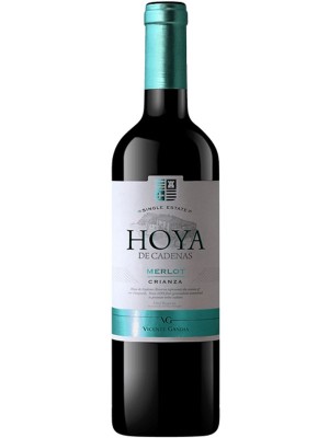Вино Мерло, Хоя де Каденас / Merlot, Hoya de Cadenas, червоне сухе 0.75л