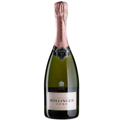 Шампанське Champagne Bollinger Rose, рожеве, брют, 12%, 0,75 л