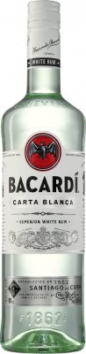 Ром Bacardi Carta Blanca 0,5 л 40%