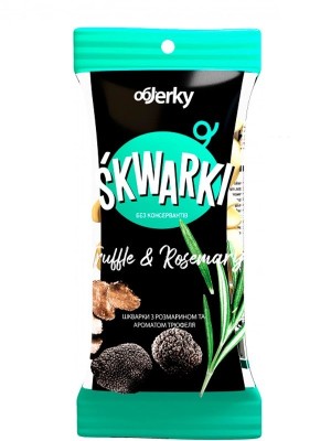 Шкварки з розмарином і ароматом трюфеля, Objerky, 30г