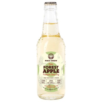 Сидр Volynski Browar Forest Apple, полусухой, 5,5%, 0,33 л