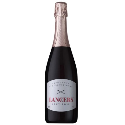 Вино ігристе Jose Maria da Fonseca Lancers Brut, рожеве, сухе, 12%, 0,75 л