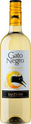 Вино Gato Negro Chardonnay біле сухе 0.75 л 12.5%