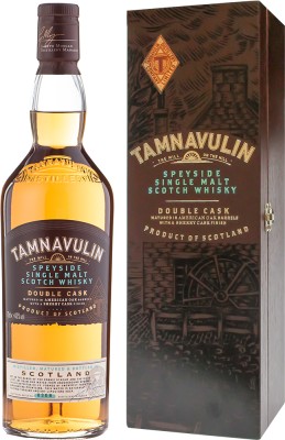 Віскі Tamnavulin Speyside Single Malt 0.7 л 40% у дерев'яній коробці