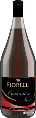 Ігристий напій Fiorelli Frizzantino Rosso червоний солодкий 1.5 л 7.5%