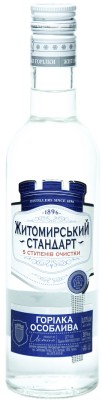 Горілка Житомирський Стандарт 5 стадій очищення 0.375 л 38%