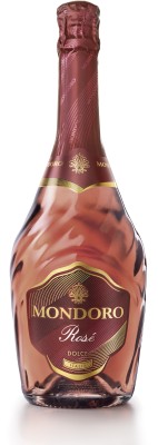 Вино ігристе Mondoro Rose рожеве солодке 0.75 л 9.5%