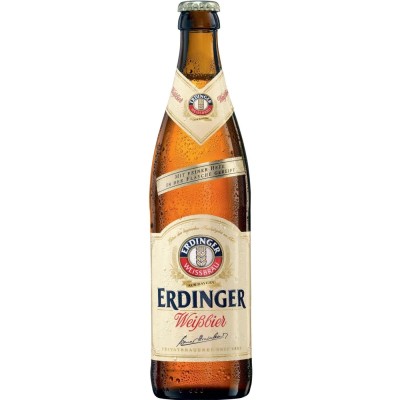 Пиво Erdinger Weissbier Пшеничне світле, 5,3%, 0,5 л
