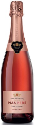 Вино ігристе Pere Ventura Mas Pere Rosado Brut рожеве брют, 0.75 л 11.5%