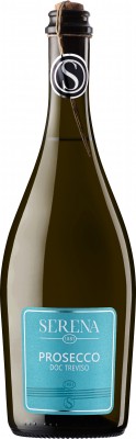 Вино ігристе SERENA 1881 «Prosecco Frizzante» DOC Treviso сухе біле 0.75 л 10.5%