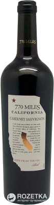Вино 770 Miles Cabernet Sauvignon червоне сухе 0.75 л 12.5%