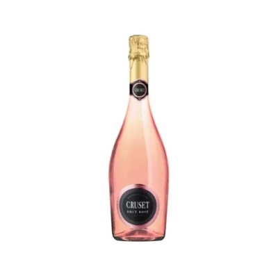 Ігристе вино Les Grands Chais Cruset Brut Rose, рожеве, брют, 11,5%, 0,75 л