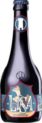 Пиво Lisa Birra del Borgo світле пастеризоване фільтроване 5% 0.33 л