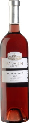 Вино Бадагоні Сапераві рожеве сухе 0.75 л 12%