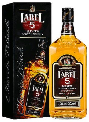 Віскі Label 5 3 роки витримки 0.7 л 40%