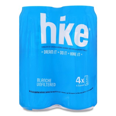 Пиво Hike Blanche нефільтроване ж/б