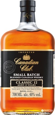 Віскі Canadian Club 12 років витримки 0.7 л 40%