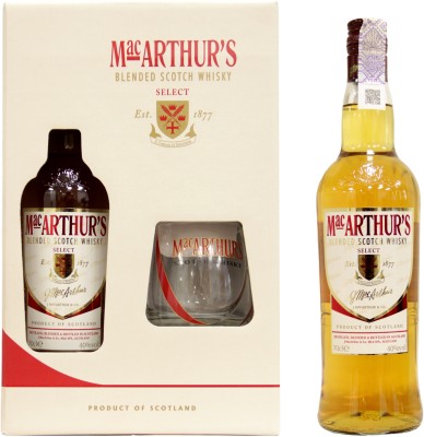 Набір віскі MacArthur's 0.7 л 40% + 1 склянка у коробці