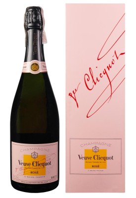 Шампанське Veuve Clicquot Rose Brut в коробці 0.75 л