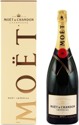 Шампанське Moet & Chandon Brut Imperial біле брют 1.5 л 12% у подарунковому пакованні