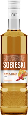 Горілка Sobieski Pepper and Honey 0.5 л 37.5%