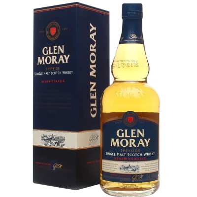 Віскі Glen Moray Single Malt Elgin Classic, в подарунковій упаковці, 40%, 0,35 л