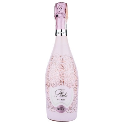 Ігристе вино Casa Burti Flute Spumante Rose Extra Dry, рожеве, екстра драй, 0,75 л