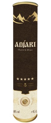 Бренді Adjari 5* 0.5 л 40% тубус