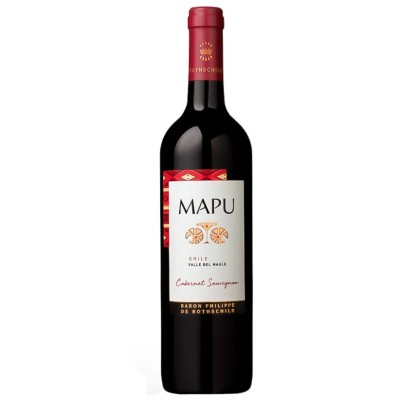 Вино Mapu Cabernet Sauvignon, червоне, сухе, 13%, 0,75 л