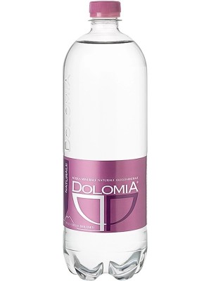 Мінеральна вода Доломія, Елегант Натурале / Dolomia, Elegant Naturale, негазована, ПЕТ, 1л