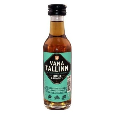 Лікер Vana Tallinn Toffee Caramel, 35%, 0,05 л