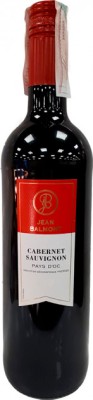 Вино Les Grands Chais de France Jean Balmont Каберне Совіньйон червоне сухе 0.75 л 13%