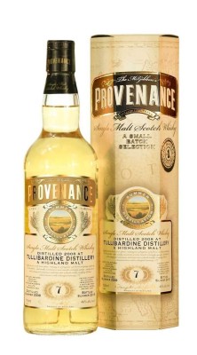 Віскі Douglas Laing Provenance Tullibardine 7 Y.O. 0,7л 46%