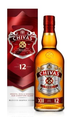 Віскі Chivas Regal 12 років витримки 0.75 л 40% в подарунковій упаковці