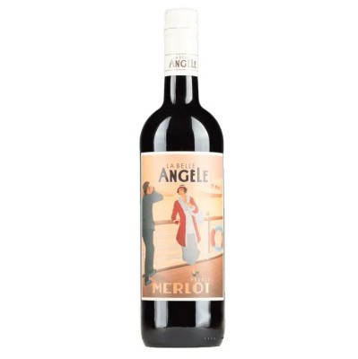 Вино Badet Clement La Belle Angele Merlot, червоне, сухе, 13%, 0,75 л