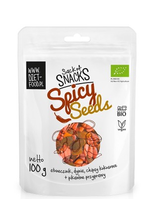 Мікс насіння "Spicy Seeds Bio" Diet-Food, Mipama, 100г