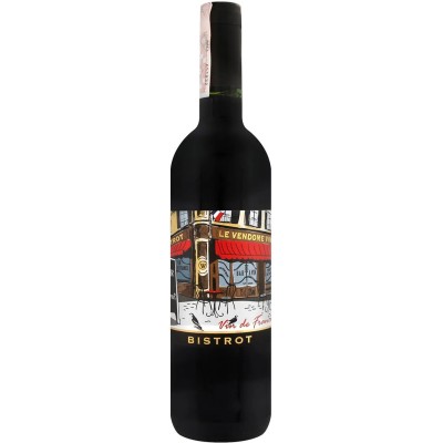 Вино Bistrot Merlot Cabernet, 13%, 0,75 л