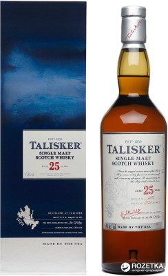 Віскі Talisker Storm 25 років витримки 0.7 л 45.8%