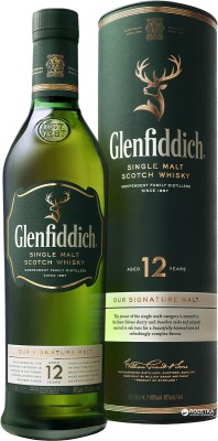 Віскі Glenfiddich 12 років витримки 1 л 40%