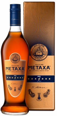 Бренді Metaxa 7 * 0.7 л 40% в подарунковій упаковці