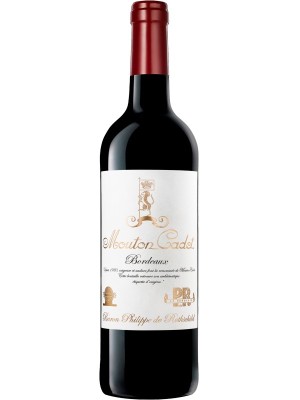 Вино Бордо Ерітаж, Мутон Каде / Bordeaux Heritage, Mouton Cadet, червоне сухе ​​0.75л