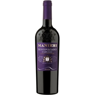 Вино Manieri Montepulciano d`Abruzzo DOC, червоне, сухе, 0.75 л