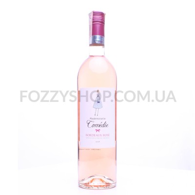 Вино Mademoiselle Comedie Bordeaux rose